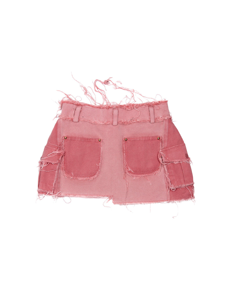 DXX 39-Cropped Mini skirt