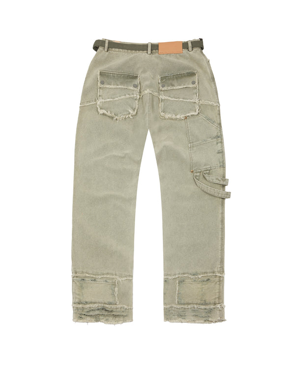 DXX-39 Canvas Carpenter Pants (Khaki)